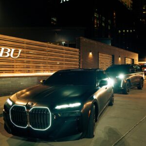 BMW 760i fully loaded with tv and star lights