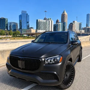 Mercedes-Maybach GLS — Satin Black with Stars