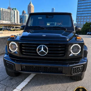 2025 Electric G-Wagon — Red Interior
